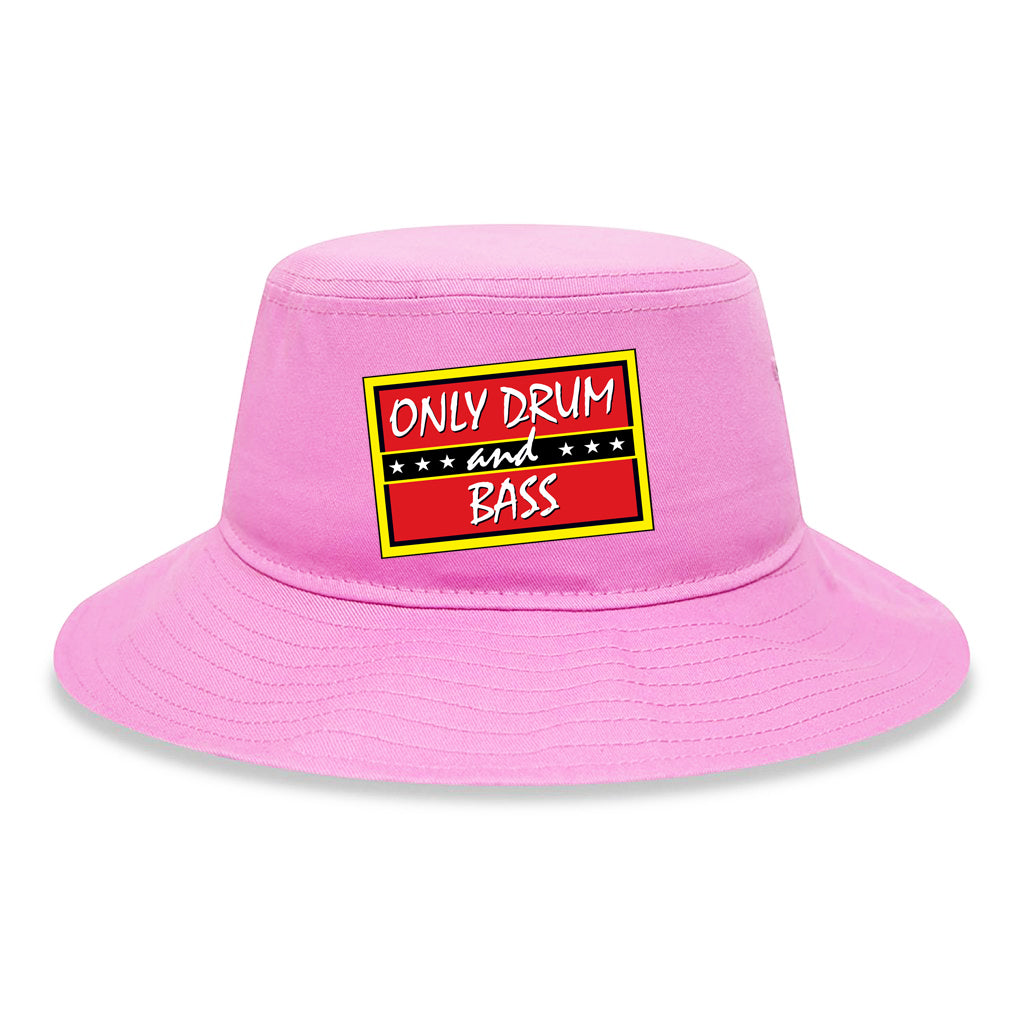 Only Drum Bass Pink Reversible Bucket Hat