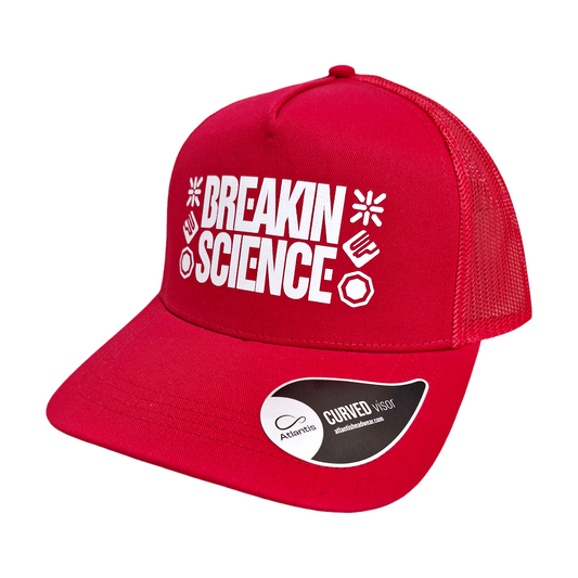 Breakin Science Trucker - Red