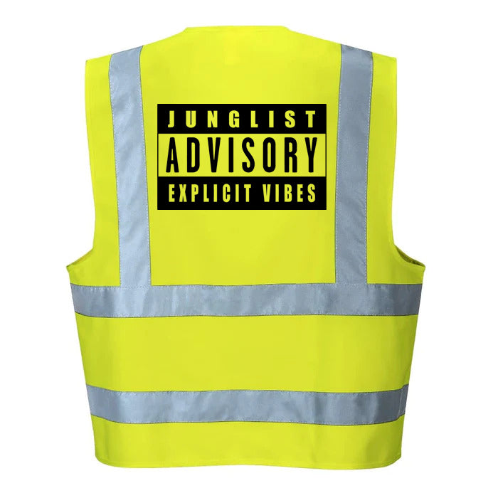 Explicit Vibes Hi-Vis Vest (Yellow)