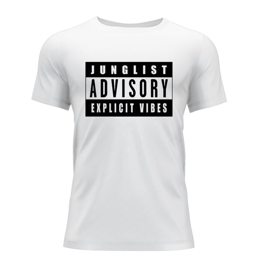 Junglist Advisory (Explicit Vibes) Organic T-Shirt