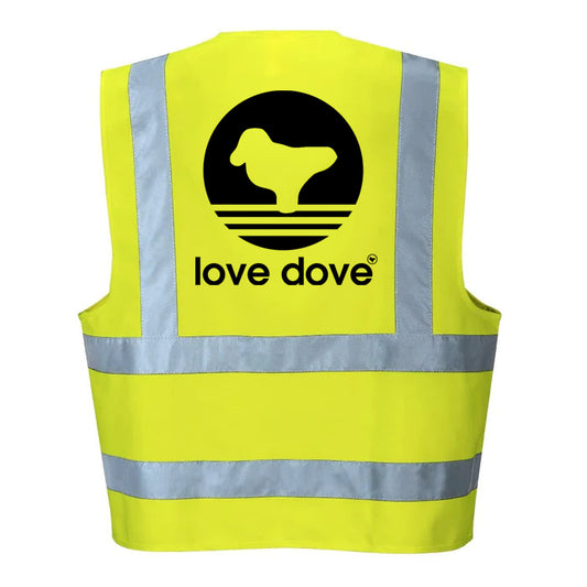 Love Dove Hi-Vis Vest (Yellow)