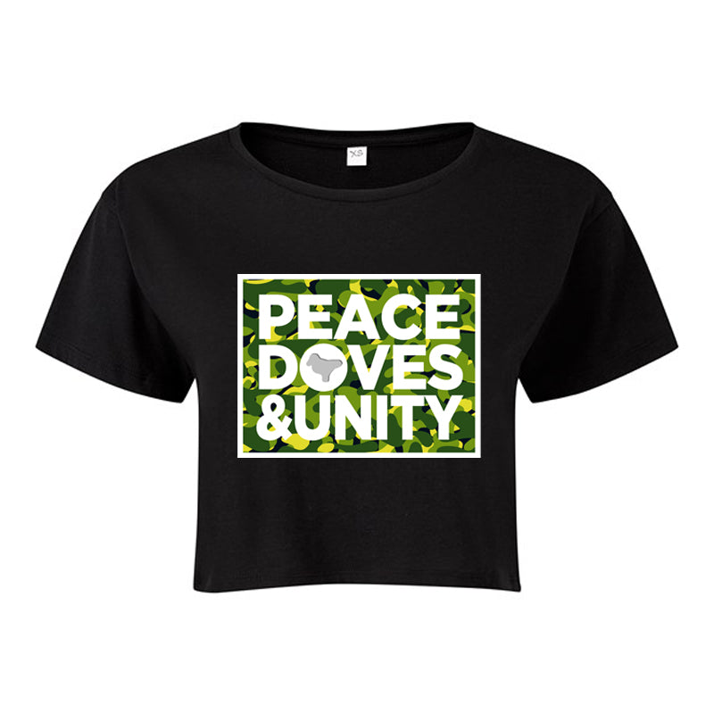 Peace, Doves & Unity Crop Top