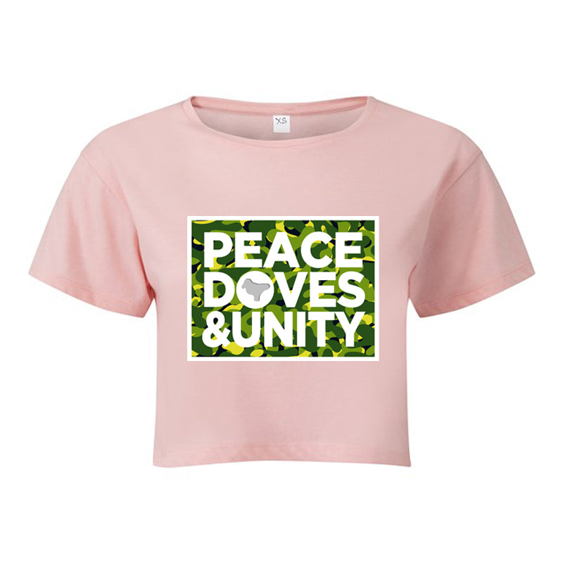 Peace, Doves & Unity Crop Top