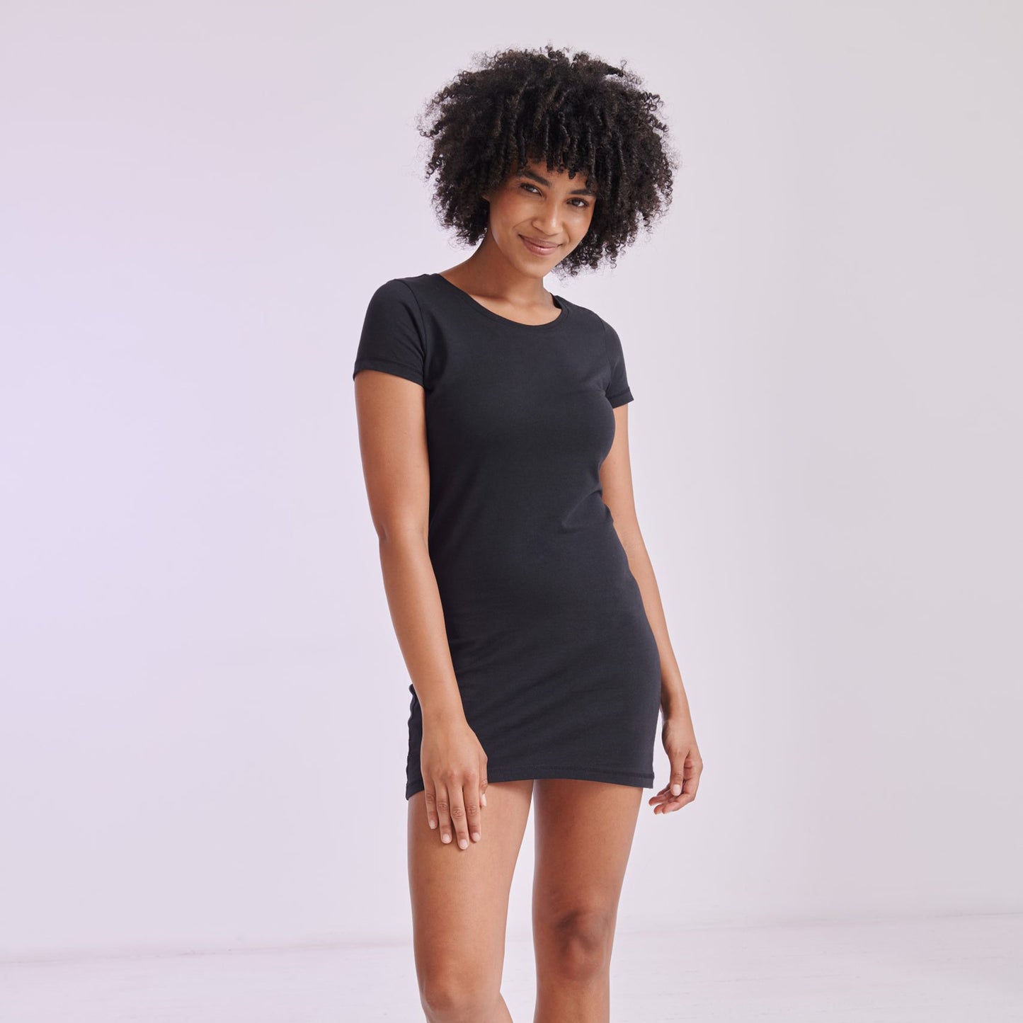 SK257 Skinnifit T-Shirt Dresses