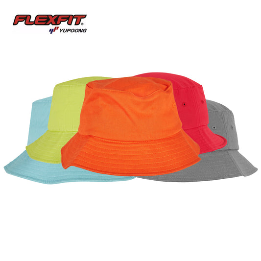 YP039 Flexfit Cotton Twill Bucket Hats